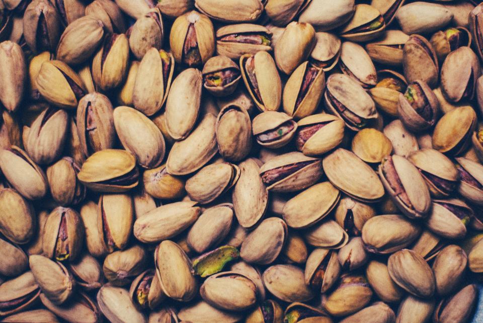 Pistachios in their shells